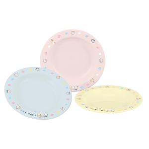皿 アニメちいかわ 小皿 3枚セット （ 14.7cm プラスチック プレート 日本製 ）