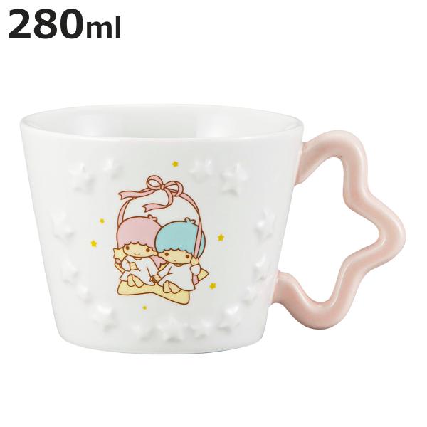 マグカップ リトルツインスターズ （ 280ml 磁器 マグ キキララ マグコップ カップ 食器 ）