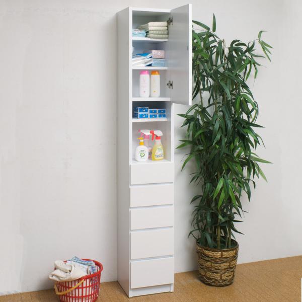 ランドリーチェスト 幅30cm （ ランドリー収納 サニタリー収納 洗面 ハイチェスト タンス 引き...