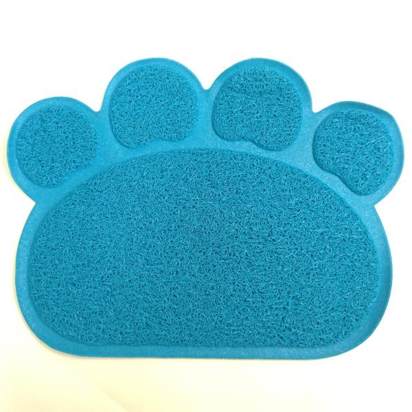 ペット用 マット 肉球型 お食事用マット トイレマット 滑り止め付き 犬 猫 おしゃれ かわいい