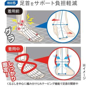アクティバイタル ソックス 足袋型 靴下 サッ...の詳細画像3