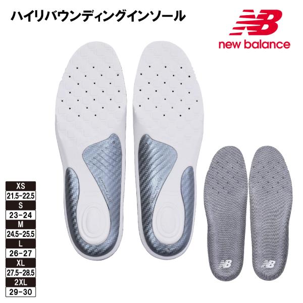 ニューバランス インソール 中敷き ハイリバウンディングインソール 軽量 高反発性 メンズ レディー...