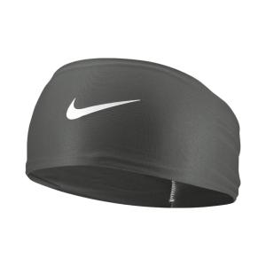 NIKE ナイキ ドライフィット フューリーワイドヘッドバンド ヘアバンド BN3054 046 スモークグレーホワイト