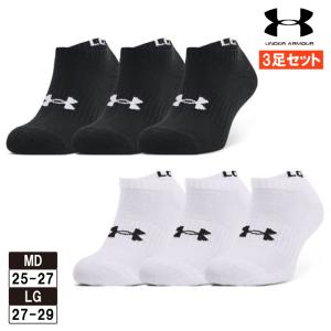 ソックス アンダーアーマー UNDER ARMOUR 靴下 UAコア ノーショー