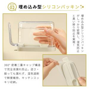 調味料入れ スプーン付き 調味料ポット セット...の詳細画像5
