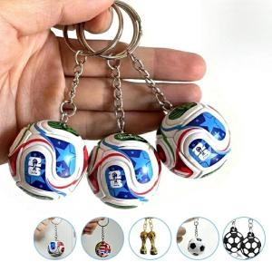 2026大人気 サッカー キーホルダー 日本・アメリカ・カナダ・メキシコ W杯 サッカーボール キーホルダー サッカーキーホルダー 小物 お土産 記念グッズ 記念品