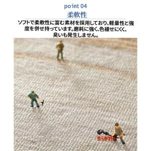 チェアマット 玄関マット 半円ラグ 保護マット...の詳細画像5