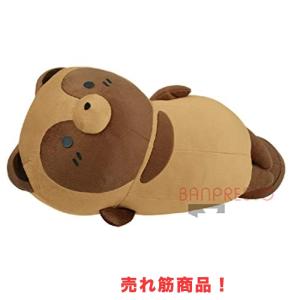 タヌキとキツネ めちゃでかぬいぐるみタヌキ *涼しげな昼さがり* 全1種