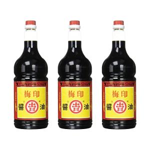 マルヨシ醤油 梅印醤油 1800ml × 3本