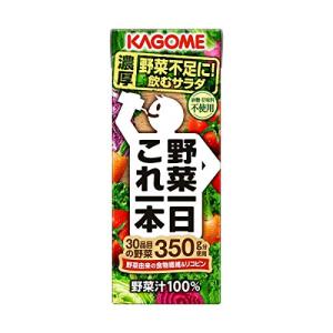×24本 サポベジ 野菜一日これ一本200ml カゴメ 紙ストロー使用