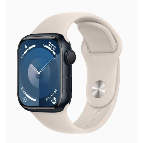 「新品・バンド開封」Apple Watch Series 9 (GPSモデル) - 41mm Mid...
