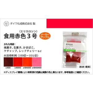 食用赤色102号 ニューコクシン 500g / ダイワ化成製の食紅（食用色素