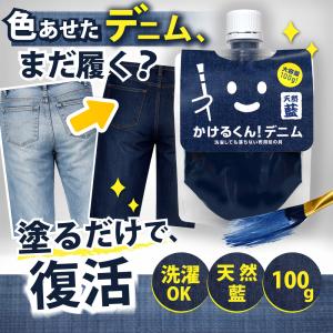 【色あせデニム、塗るだけで復活】布用絵の具 か...の詳細画像1