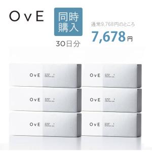 まとめ買い 6箱セット カラコン ワンデー 度あり OvE オヴィ 1箱10枚入り 14.2mm 14.5mm BC8.6 ブラウン 送料無料｜colorpara