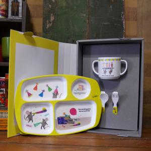 Leo Lionni メラミン食器 ギフトセット LEMON GR 出産祝い ギフトセット レオ・レオニ
