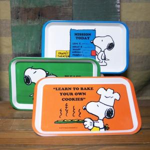 SNOOPY（スヌーピー） メラミントレイ お盆 : アメリカン雑貨のグッズ