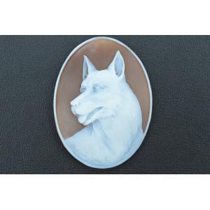 ストーンカメオ ルース 約39.82-39.96mm 約7.45g【37.25ct】 加工材料