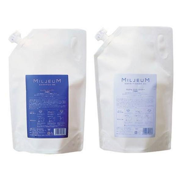デミ ミレアム ヘアケア シャンプー 1800ml ＆ コンディショナー 1800ml 詰め替え用セ...