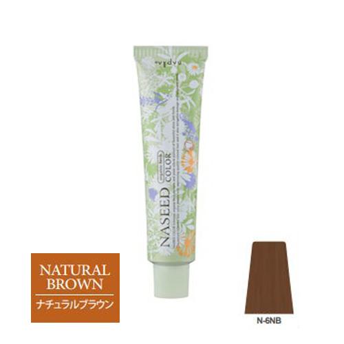 ナプラ ナシードカラー グレイファッション N-6NB ナチュラルブラウン 80g【2剤キャンペーン...