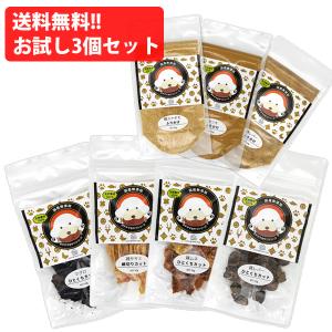 【初めての方限定！】【お試し 送料無料 】ポチタマおやつシリーズ  3個セット（犬猫用）｜colorstory