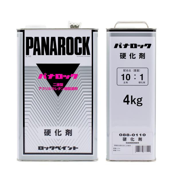 ロックペイント 088-0110 パナロック硬化剤 4Kg