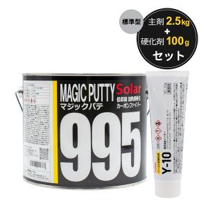 ソーラー マジックパテ995 標準型 2.5kg 主剤と硬化剤 Y-10 100g セット