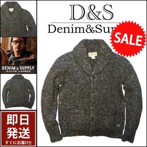 デニム&amp;サプライ カーディガン DENIM＆SUPPLY by ラルフローレン ビンテージ ショールカラーカーディガン