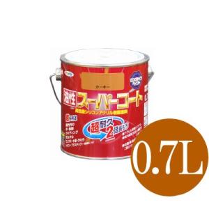 アサヒペン 油性スーパーコート 赤 (全45色) [0.7L] 多用途・油性塗料｜colour-harmony