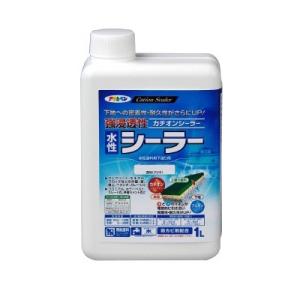 アサヒペン 強浸透性水性シーラー [1L] 屋根 スレート コンクリート モルタル 下地 強化 密着...