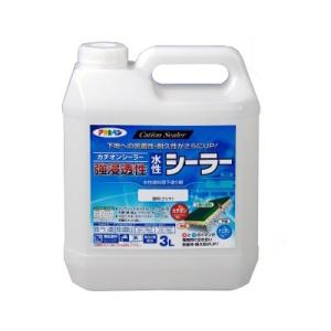 アサヒペン 強浸透性水性シーラー [3L] 屋根 スレート コンクリート モルタル 下地 強化 密着...