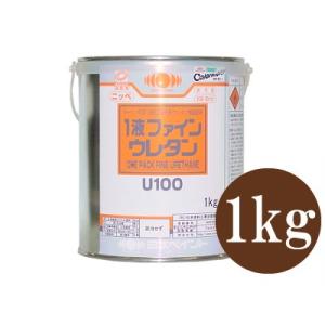 【弊社小分け商品】 ニッペ 1液ファインウレタンU100 エコロエロー [1kg] 日本ペイント