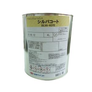 ニッペ シルバコート 4L メタリック塗料の買取情報