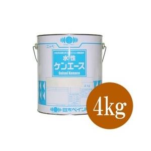 ニッペ 水性ケンエース つや消し白（ND-101） [4kg] 日本ペイント