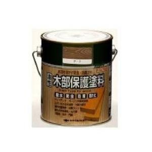 ニッペホーム 油性木部保護塗料  合成樹脂調合ペイント 屋外 木製品 防虫 防腐 防かび ウッドデッキ ログハウス 着色透明仕上げ 油性塗料