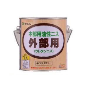 和信ペイント 油性 外部用ウレタンニス (半つやクリヤー) [0.7L] 1液ウレタン樹脂塗料