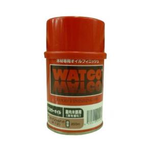 ☆期間限定☆はけ付き ワトコ ワックス 茶 W-14 [200ml] WATOCO・屋内・木部・家具・工芸品・壁面・建具・オイルフィニッシュ｜colour-harmony