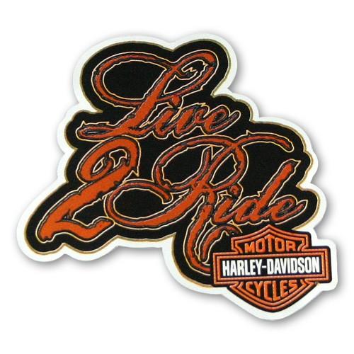 ステッカー バンパーデカール HARLEY-DAVIDSON ハーレーダビッドソン ステッカー（Li...
