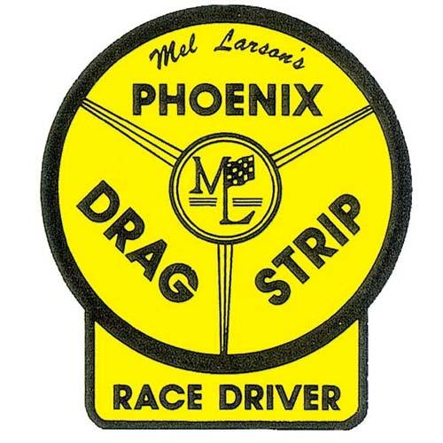 ノスタルジックステッカー　レーシングデカール PHOENIX DRAG STRIP RACE DRI...