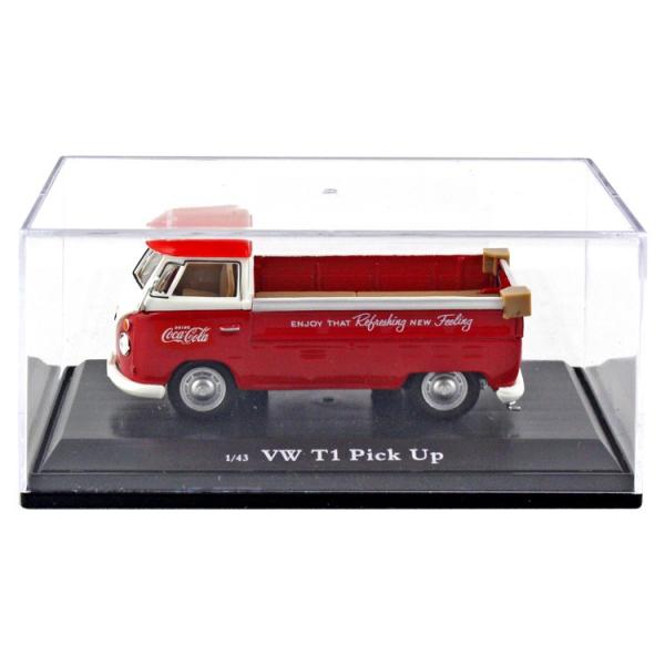 ミニカー コカコーラ ダイキャストミニカー 1962 VW T1 ピックアップ レッド 1/43 P...