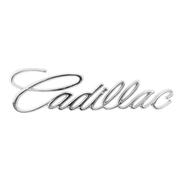 3Dエンブレムステッカー キャデラック 文字ロゴ ”Cadillac” W14×H3.8cm メタル...
