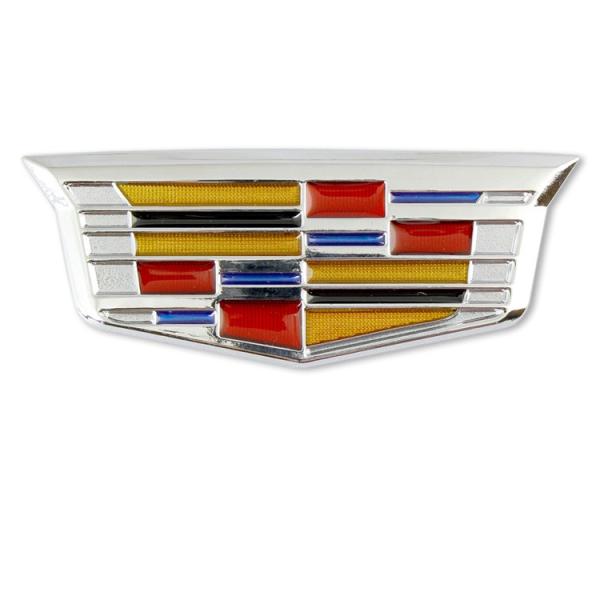 ステッカー 車 シール 3Dエンブレムステッカー Cadillac Emblem キャデラック エン...