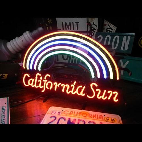 ネオンサイン 「CALIFORNIA SUN カリフォルニア サン」 西海岸インテリア ガレージング...