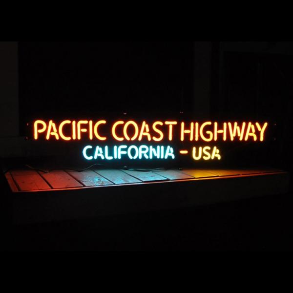 アメリカンネオンサイン ＜PACIFIC COAST HIGHWAY パシフィックコーストハイウェイ...