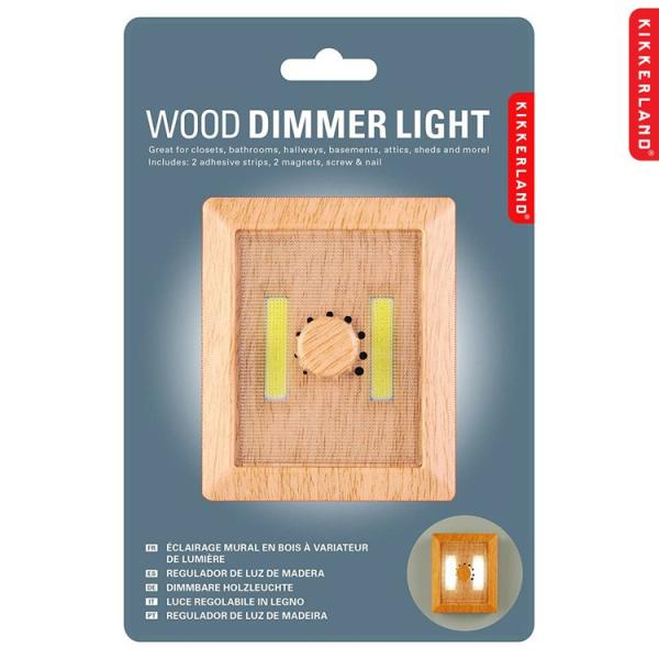 キッカーランド ウッドディマーライト LEDライト 調光機能付き 電池式 KIKKERLAND アメ...