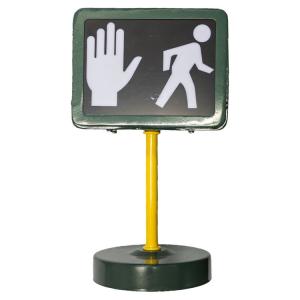 トラフィック サイン ランプ【TRAFFIC SIGN LAMP STOP/WALK】アメリカ 