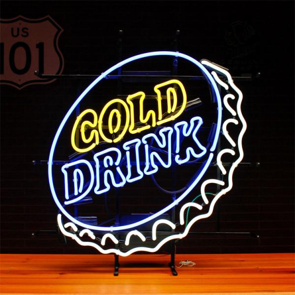 Penny Japan ネオンサイン Cold Drink NEON-1027 H62×W57.5×...