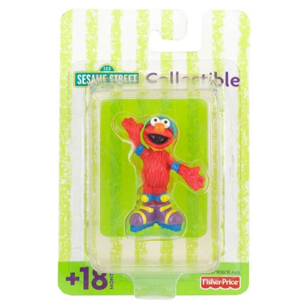 セサミストリート コレクティブル フィギュア エルモ PVC製 パッケージサイズ：高さ16.5×幅1...