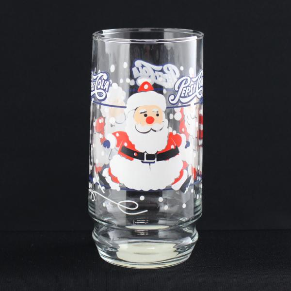 新品 ヴィンテージグラス PEPSI COLA ペプシ 16oz タンブラー サンタ レトロ ビンテ...