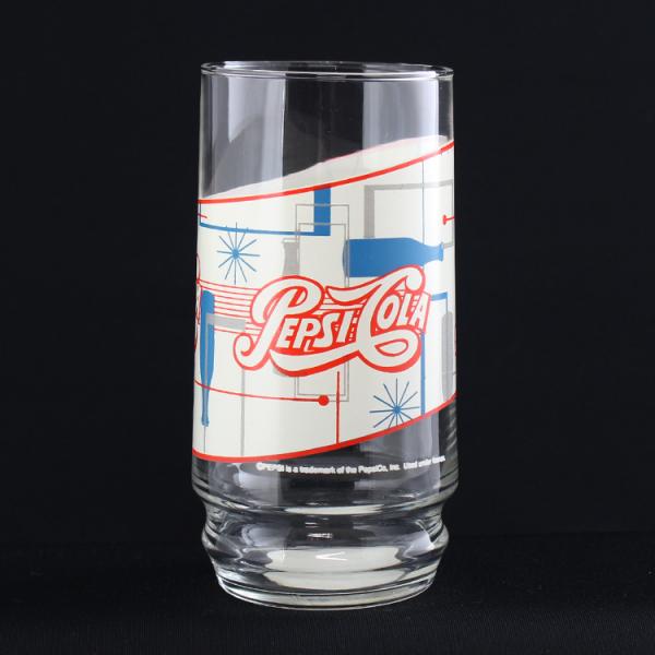新品 ヴィンテージグラス PEPSI COLA ペプシ 16oz タンブラー Lounge レトロ ...