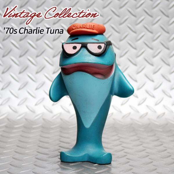 ヴィンテージドール チャーリーツナ Charlie ソフビドール 70年代 高さ18.5cm レア ...